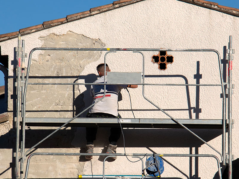 l’entretien des façades 